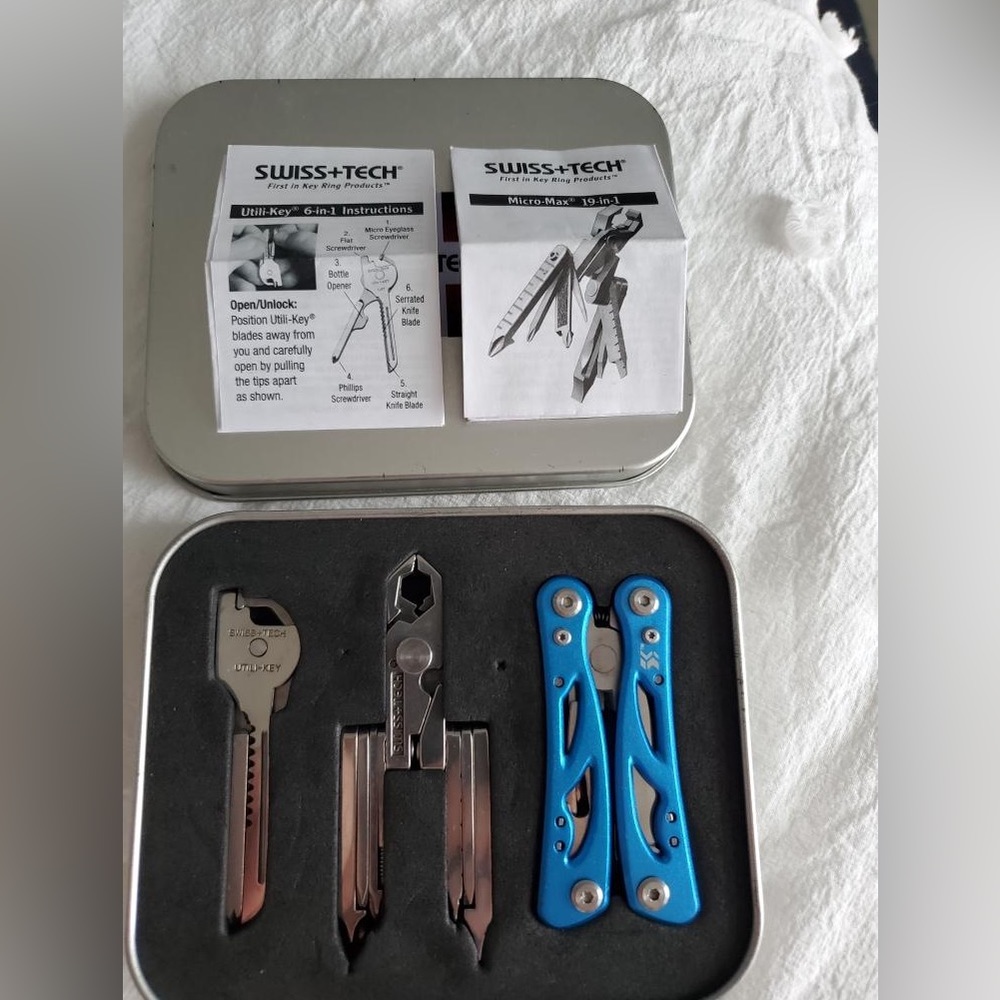 Swiss+Tech Utili-key, Pocket Multi-tool and Micro Max Tool Set